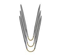 Addi Crasy Trio Stärke 2, 75 mm Agujas Circulares, Metal, Silver, Ø 2,75 mm