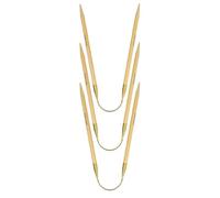 Addi CraSyTrio Agujas de Tejer de Bambú 30 cm 5,50 mm - 1 Unidad