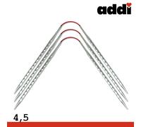 Addi CrasyTrio Novel Long Juego de Agujas de Tejer Flexibles 30 cm 3 Unid.