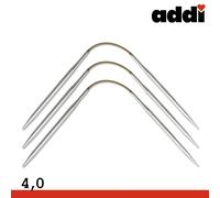 addi CrasyTrio Short 3 Agujas Circulares Biegsame Lana 21 cm