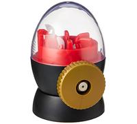 Addi Egg Spool Knitter, Red/Gold/Black, mit 6 Nadeln