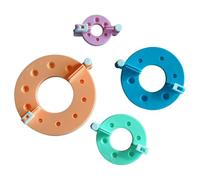 Addi Moon pom-pom ring set - 1pc