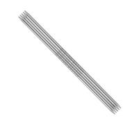 Addi Nadeln AD2017020-2.00 Agujas de Aluminio de Doble Punta, Mixto, Zilver, 2 mm