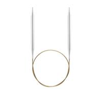 Addi Nadeln Aguja De Tejer Circular, Metal, Plata, 2,25 / 30cm