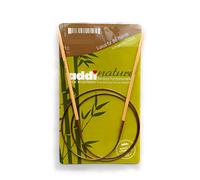 Addi Nature Bamboo - Agujas de Tejer Circulares (100 cm, 3,25 mm)