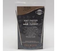 Addi Punto Aguja Turbo Circular Skacel Exclusivo Azul Cuerda 61cm US 1