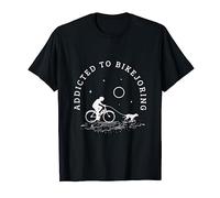 Addicted to bikejoring for a Bikejoring Dog Pull Dogsport Camiseta