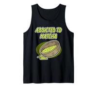 Addicted to Matcha tee para Hombre y Mujer - Matcha Camiseta sin Mangas