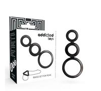 Addicted Toys Addicted Toys Set Anillos Pene y Testiculos 21 g