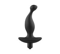 Addicted Toys Masajeador Anal Nro 1 Con Vibración Diseño Ergonómico 15 cm Negro