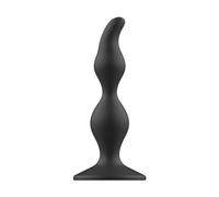 Addicted Toys Anal Sexual Plug 12cm Negro 1ud