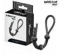 ADDICTED TOYS - CUERDA SILICONA PARA EL PENE DE LAZO TRIPLE