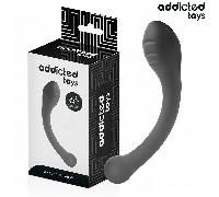 ADDICTED TOYS - ESTIMULADOR ANAL DOBLE SILICONA 18 CM