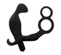 ADDICTED TOYS - Exploración del Placer con Anilla Doble - Sensaciones Únicas - 11.4 centímetros - Negro