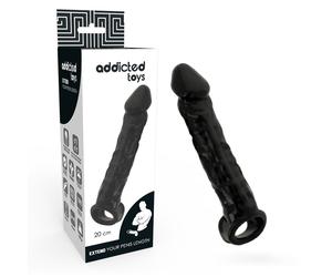 ADDICTED TOYS - EXTENSOR PARA EL PENE NEGRO