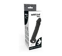 Addicted Toys Extensor Pene Negro 1ud