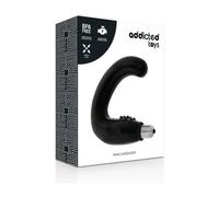 Addicted Toys Masajeador anal Naughty Boy - Vibrador de próstata 12 cm, vibración potente, negro