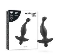 Addicted Toys Masajeador Anal Nro 1 Con Vibración Diseño Ergonómico 15 cm Negro