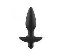 Addicted toys - masajeador plug anal con vibración negro