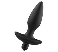 ADDICTED TOYS Masajeador Plug Anal Con Vibración Negro - Diseño Ergonómico Para Experiencias Únicas De Placer
