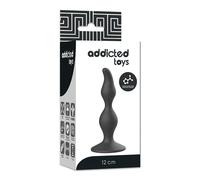 Addicted toys - anal sexual plug 12 cm negro