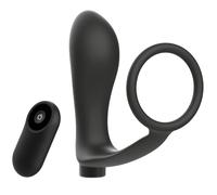 Addicted Toys Plug Anal Con Anillo De Pene En Control Remoto 15 cm