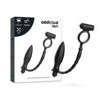 ADDICTED TOYS PLUG ANAL CON ANILLO VIBRADOR