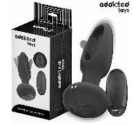 ADDICTED TOYS - PLUG ANAL CON LENGUA VIBRADORA Y CONTROL REMOTO