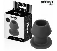 ADDICTED TOYS - PLUG ANAL HUECO EXTREM SILICONA TALLA S 7,5 CM