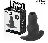 ADDICTED TOYS - PLUG ANAL HUECO SILICONA TALLA S 7,3 CM
