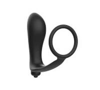 Addicted toys - plug anal vibrador con anillo pene