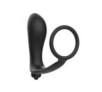 Addicted toys - plug anal vibrador con anillo pene
