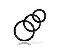 Addicted Toys Set Anillos Pene Black D-220161