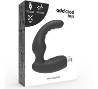 ADDICTED TOYS Vibrador Prostático Recargable Model 2 Negro - Diseño Elegante Para Placer Intenso