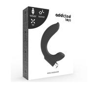 Addicted Toys Vibrador prostático Modelo 7 recargable 10 modos sumergible 11 cm Negro