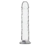 Addiction Crystal Addition - Consolador Realístico Transparente - 20 cm