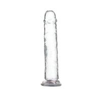 Addiction Dildo transparente con ventosa 20 cm - Addiction