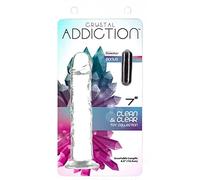 Addiction Dildo transparente con ventosa 18 cm - Addiction