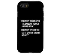 Addiction Recovery Sober AF Sobriety AA Alcoholics Anonymous Carcasa para iPhone SE (2020) / 7 / 8