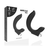 Addicted toys - vibrador prosttico recargable model 7 - negro