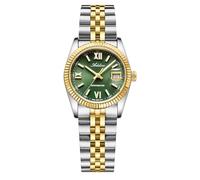 addies Reloj para Mujer Movimiento Suizo Ronda Cristal de Zafiro luminiscencia BGW9 diámetro pequeño de 28mm Reloj de Cuarzo de Lujo para Mujer Caja de Acero Inoxidable 316L Regalo para Mujer