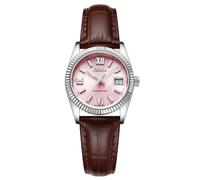 addies Reloj para Mujer Movimiento Suizo Ronda Cristal de Zafiro luminiscencia BGW9 diámetro pequeño de 28mm Reloj de Cuarzo de Lujo para Mujer Caja de Acero Inoxidable 316L Regalo para Mujer
