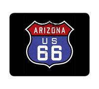 Addies Route 66 MP02 - Alfombrilla para ratón (24 x 19 cm, con base de caucho, celofán)