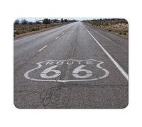 Addies Route 66 MP05 - Alfombrilla para Ratón, Alfombrilla de Ratón (24 x 19 cm, con base de caucho, celofán)