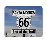 Addies Route 66 MP11 - Alfombrilla para ratón (24 x 19 cm, con base de caucho, celofán)
