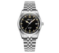 ADDIESDIVE 39 mm Reloj automático para Hombre Reloj Resistente al Agua 100m con Pulsera de Acero Inoxidable