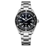 ADDIESDIVE ADDIEDIEV Reloj para Hombre Automático Mecánico 40MM Zafiro sintético Espejo de Burbujas de Vidrio Bisel de cerámica 200M Impermeable Reloj de Buzo AD2056