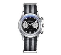 ADDIESDIVE Reloj Cronógrafo de Cuarzo de 38 MM Movimiento VK64 Cristal Mineral K1 Impermeable 100 M BGW9 Luminoso Acero Inoxidable Esfera Panda Relojes Deportivos para Hombres Correa de Nylon, Correa