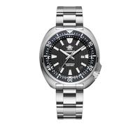 ADDIESDIVE Reloj de Buceo para Hombres 200m Cristal de Zafiro Esfera con Patrón 3D de Persianas Bisel de Cerámica Luminoso Movimiento de Cuarzo japonés Reloj de Acero Inoxidable AD2507