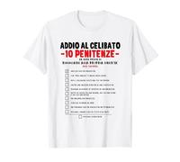 Addio al celibato Despedida De Soltero en Italiano Camiseta